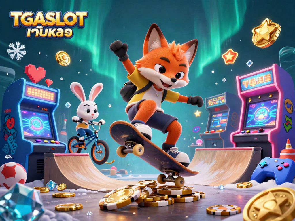 เล่นคาสิโนออนไลน์ที่ TGASLOT เว็บตรง กับการ์ตูนแสนสนุกในโลกของสล็อต