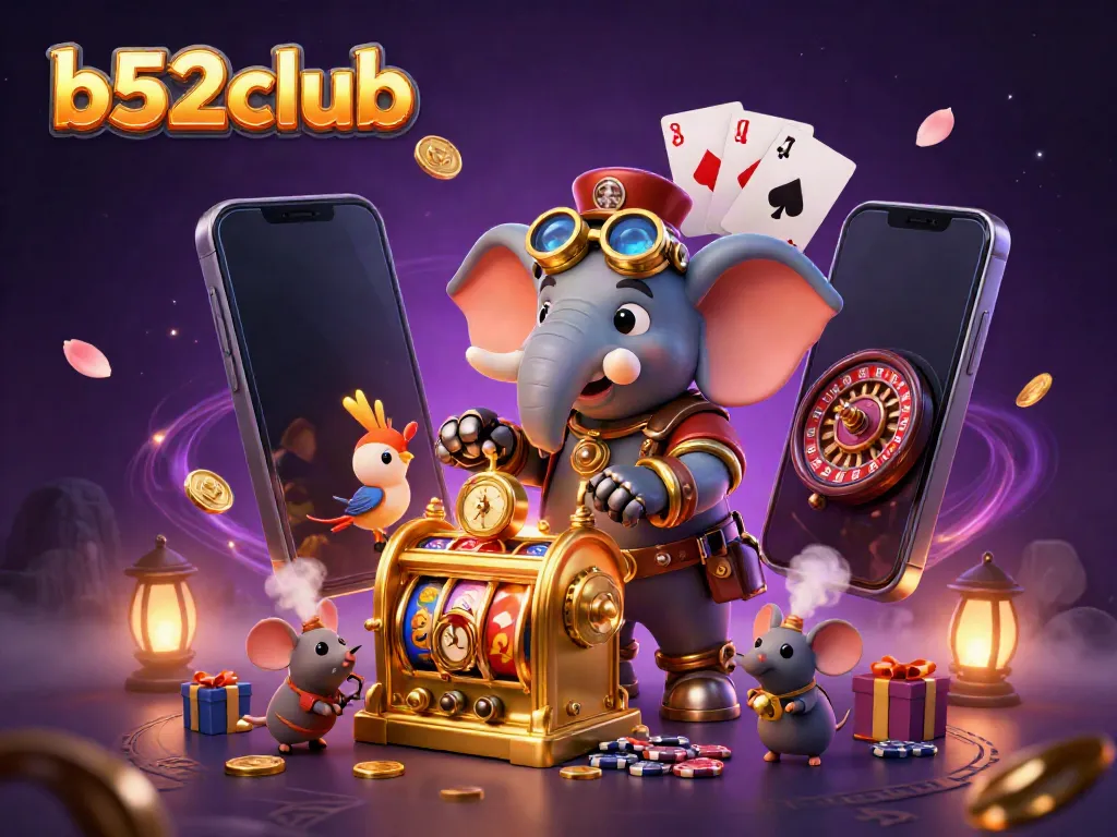 Engage with thrilling gaming experiences at b52club, featuring vibrant characters and dynamic gameplay.